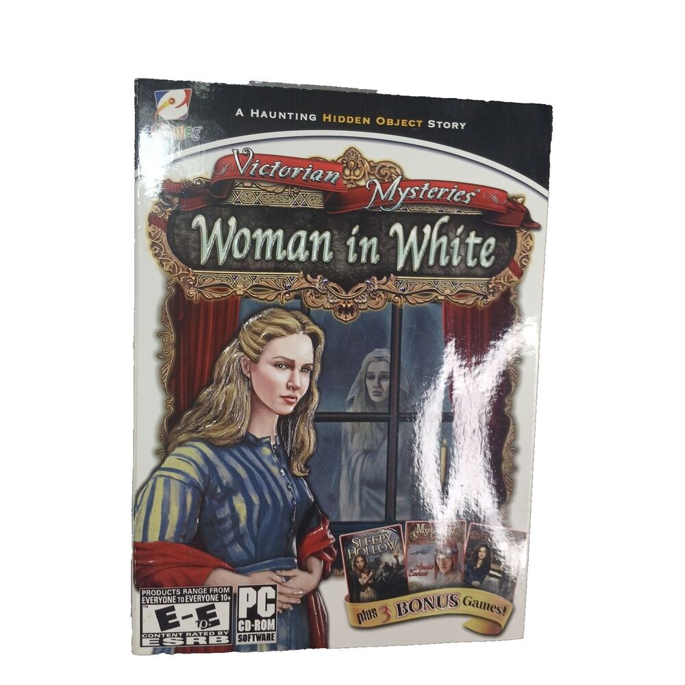 Victorian Mysteries: Woman in White  PC Game Hidden Object Mystery E Games E